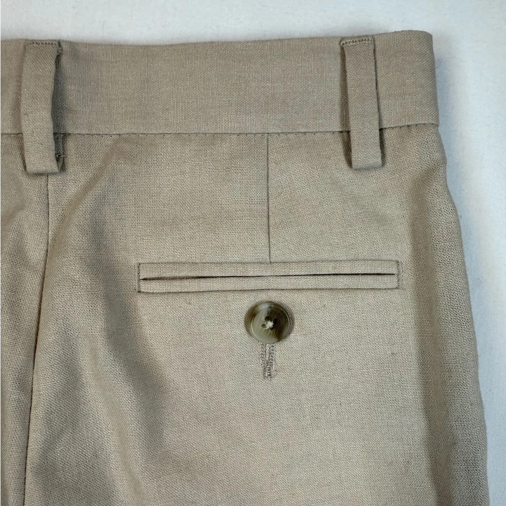 NWT CLASS CLUB Boys Khaki Dress‎ Pants Modern Fit Adjustable Waist Size 4 NEW